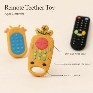 Remote Teether Toy — Structure