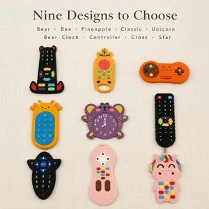 Remote Teether Toy — Colours