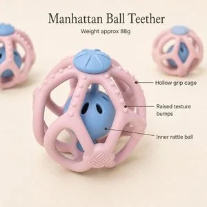 Silikon Sensorik-Ball Beißring — Aufbau