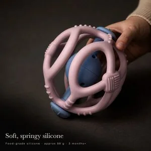 Silikon Sensorik-Ball Beißring — Detail