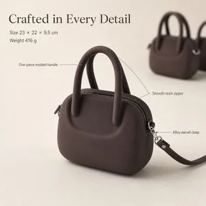 Bolso tote y bandolera de silicona — Estructura