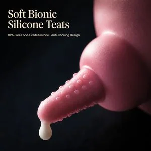 4-Nipple Pet Feeder — Close-up